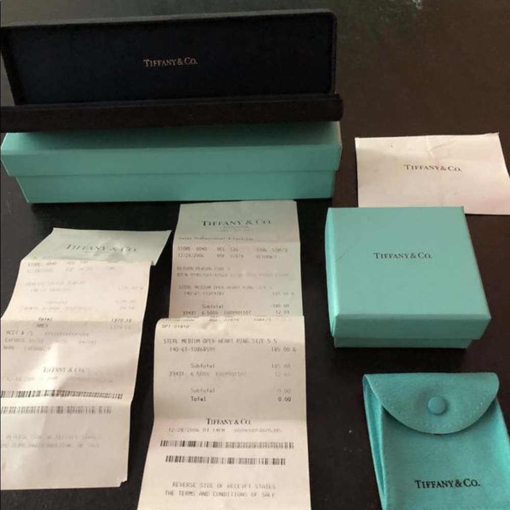 Set of Tiffany and Co jewelry
